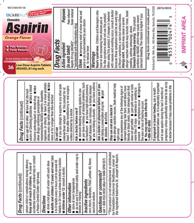 Chewable Aspirin Label (Chewable Aspirin Label)